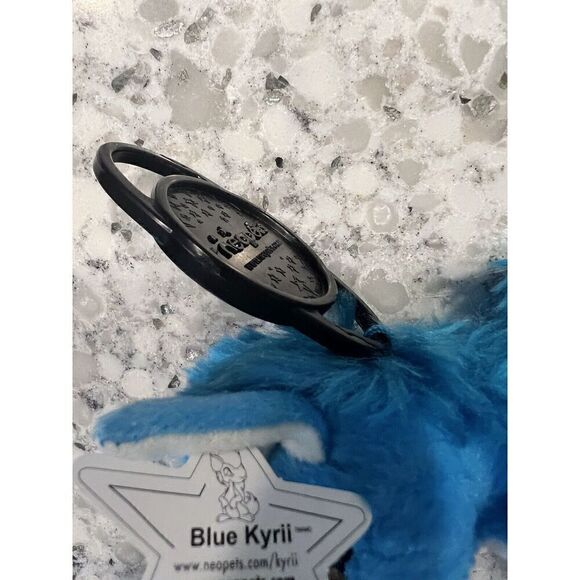 Neopets Blue Kyrii Plush Stuffed‎ Animal McDonalds Promo Toy 2005 4" Warf Pet - Picture 3 of 6